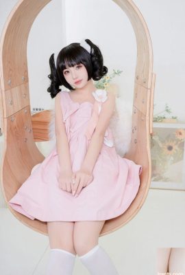ผลงานของ Pink Coser ผู้มีชื่อเสียงทางอินเทอร์เน็ต “Peach Oolong” – Meow Xiaoji (40P)