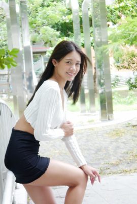 [คอลเลกชันอินเทอร์เน็ต]สาวขาสวยชาวไต้หวัน – ซินเทียหมิงซีซีขายาวสวยถ่ายภาพกลางแจ้ง (1) (116P)