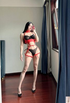 [คอลเลกชันอินเทอร์เน็ต]วีไอพีพิเศษ “Red Training” ของสาวสวัสดิการ Baoerru[39P]