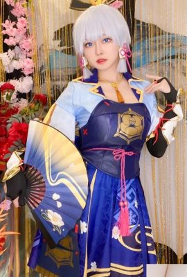 อาร์ตี้ หวาง cosplay อายากะ คามิซาโตะ – เกนชิน อิมแพ็ค+เยลาน (88P)