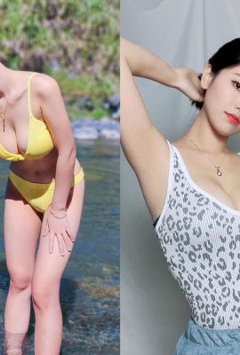 สาวเกาหลีที่มีหน้าอกใหญ่ในชุดบิกินี่อาบน้ำในบ่อน้ำพุร้อน Yexi และโผล่ออกมาอย่างดุเดือด?(คำชมทางอินเทอร์เน็ต€: สันติภาพโลก! (11P)