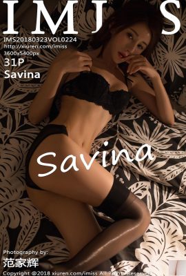(IMiss) 20180323 VOL.224 ภาพเซ็กซี่ของ Savina (32P)