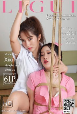 -LiGui) 2023.10.12 “ความรักแห่งนางฟ้า” Qiqi & Xixi (63P)