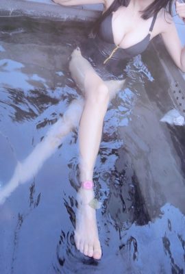(คอลเลกชันภาพถ่าย Mei Mei) กลายเป็นบ่อน้ำพุร้อนกลางแจ้งของ Qian Gongju (34P)
