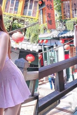 พบกับพิธีกร Vivier (16P) ของ “Super Sexy Long Legged Girl” ที่ Jiufen Old Street