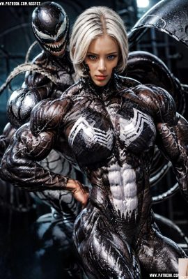 ●PIXIV● She-Venom ตอนที่2 ~ASSFST~ (สร้างโดย AI)