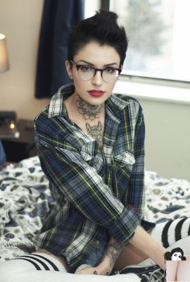 -Suicide Girls) 19 มี.ค. 2558 – Leighraven Talk Nerdy to Me (50P)