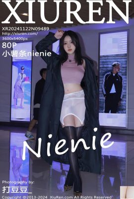 -XiuRen) 2024.11.22 Vol.9489 French Fries Nienie Black Silk ขาสวยรูปถ่ายเต็มรูปแบบ (80p)