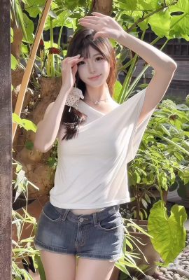 สะโพกโค้งรูปตัว D “เฉิน Nini” มีหุ่นที่กระชับและอวบอิ่มที่น่าทึ่ง (22P)