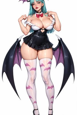 Lustfulwaifux -Morrigan Aensland Exam (อัลสร้าง) * Patreon * 1