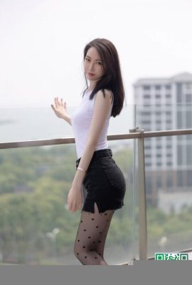 เทพธิดาอารมณ์ Meng Xinyue Flesh Flesh Solored ชุดชั้นในที่สง่างามและมีเสน่ห์ (86p)