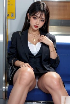 บนรถไฟ