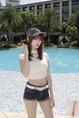 ใบหน้าที่สวยงามและน่ารักที่มีรูปร่างสีขาวและนุ่มนวล “Xuanxuan” (10p)