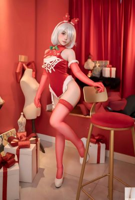 (คอลเลกชันออนไลน์) สาวสวัสดิการ Bonnie “คริสต์มาสสีแดง” VIP Exclusive (135p)