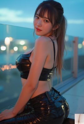 หญิงสาวในเสื้อกั๊ก