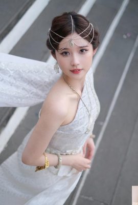 เทพธิดาแห่งอารมณ์ “Li Mengchun” นั้นสะดุดตาในรูปที่ยอดเยี่ยม _the ยิ้มหวานสามารถละลายผู้คน (10p)