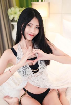 เอวบาง ๆ และหน้าอก “Yvonne Xuanxuan’er” ผิวขาวและผิวนุ่มเผยให้เห็นการล่อลวงของลูกคู่ (10p)