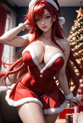 Rias+Gremory+-+Christmas+Wonderland