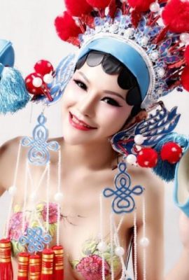 (คอลเลกชันออนไลน์) ภาพถ่ายที่แตกต่างกันของภาพถ่ายเปลือย Peking Opera ของ Anchors กีฬาแผ่นดินใหญ่ (12p)