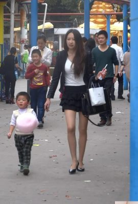 (คอลเลกชันออนไลน์) การถ่ายภาพสตรีทของหญิงสาวที่ดีที่สุดยังคงเสียสละเมื่อเธอถูกเปิดเผย (22p) (22p)