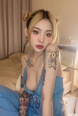 สวยงามโดยไม่มีจุดบอด “Molly Zeng” ท้าทายขีด จำกัด ภาพ (10p)