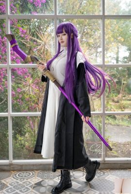 (คอลเลกชันอินเทอร์เน็ต) Machi Maji cosplay Far – Sousou No Freezing (59p)