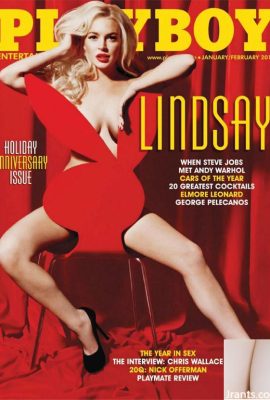 PLAYBOY indsay Lohan PLAYBOY Photo Lindsay Lohan ภาพเซ็กซี่ (รูปแขนของลุง) (41P)