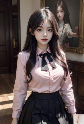 ★PATREON★ (AI Kaori) Set 1 – เด็กผู้หญิงเสื้อสีชมพู