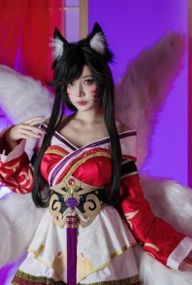 (คอลเลกชันออนไลน์) Umeko J cosplay Ahri – League of Legends (109P)