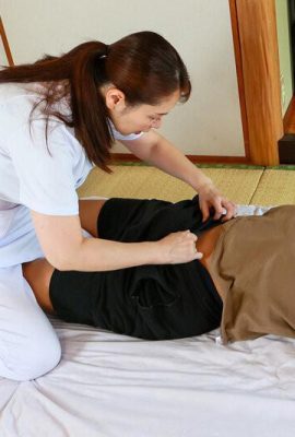 Chisato Shoda: ป้านวดหน้าอกใหญ่ Chisato Shoda – ห่อด้วยร่างกายอวบอ้วนที่ผ่อนคลาย … (21P)